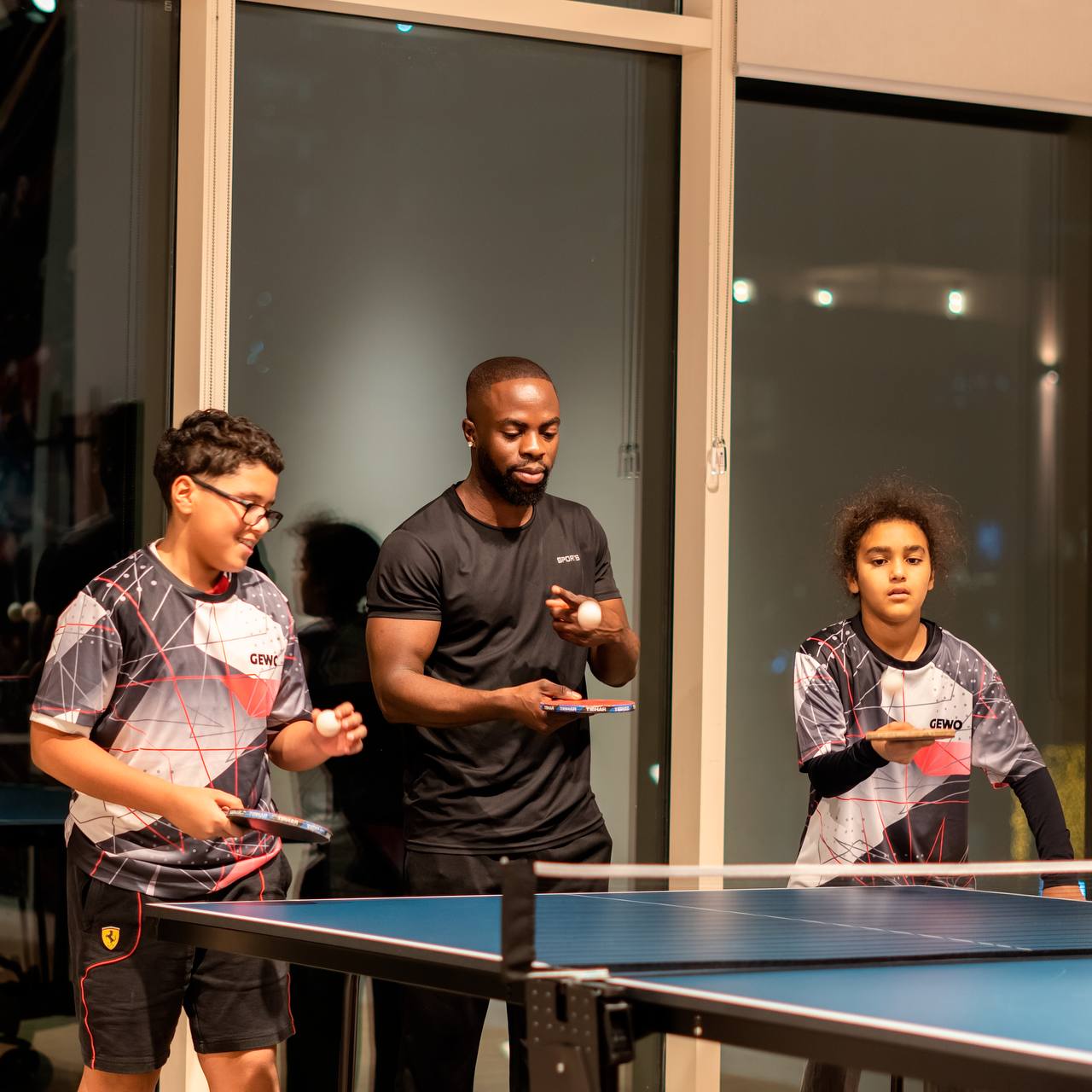 Table tennis coaching